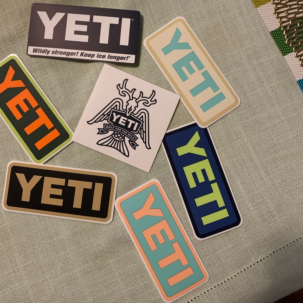 Yeti Stickers